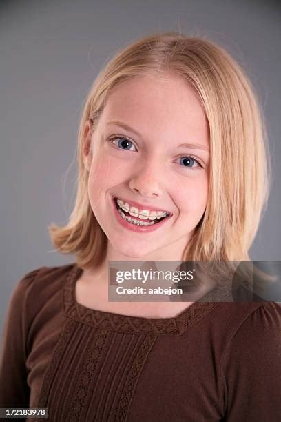 659 Blonde Girl Braces Stock Photos & High